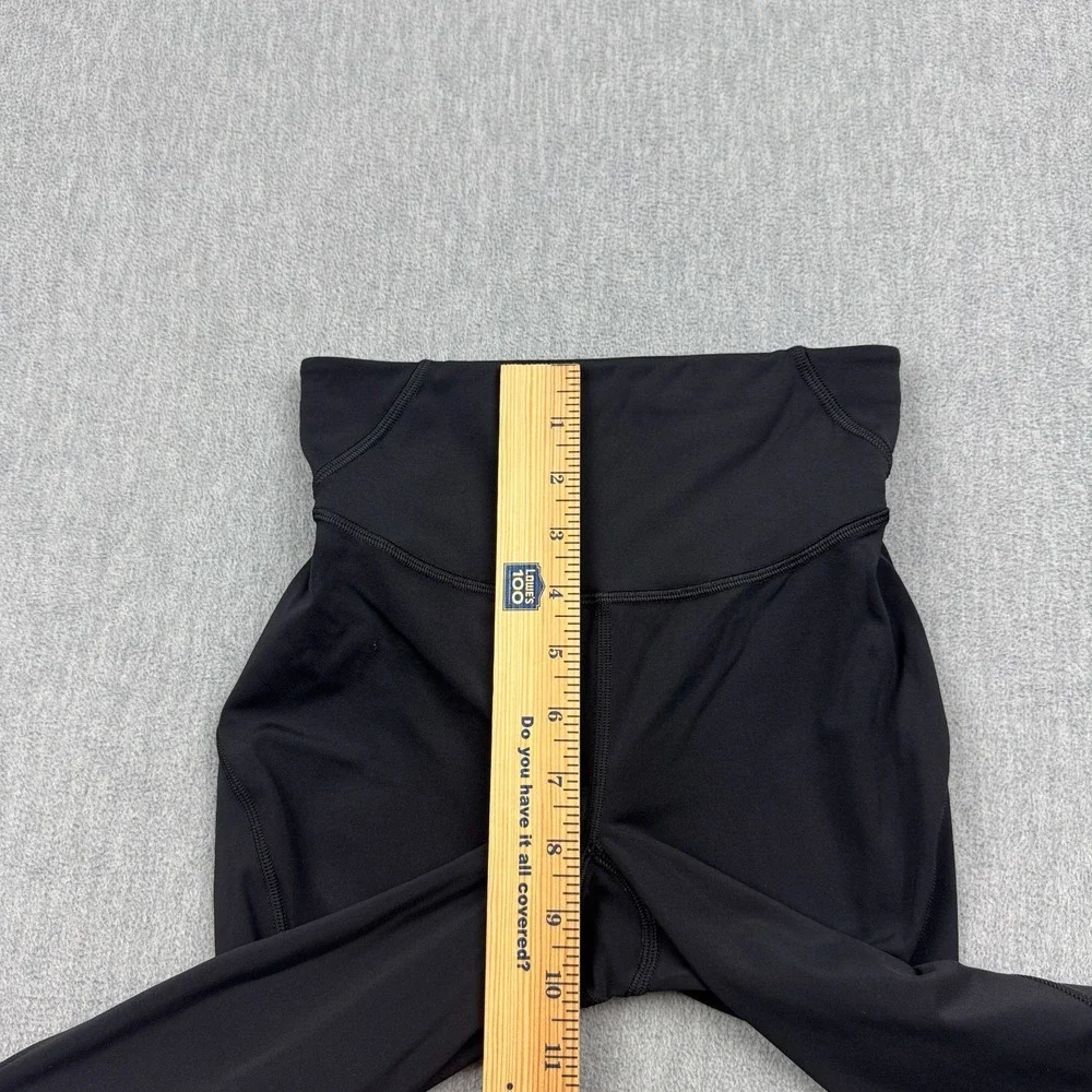 Lululemon Leggings Women 2 Black Base Pace High-Rise Crop 23